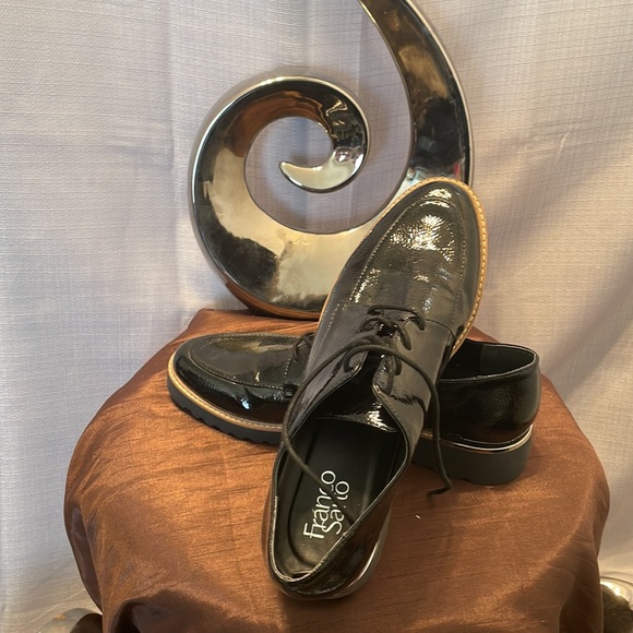 Oxford 9 cyber Patton silver Lug sole black brand new - Picture 5 of 5